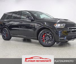 DODGE DURANGO SRT 2018 DODGE DURANGO SRT 392 1 OWNER TECH PKG ROOF REAR ENTERTAINMENT LEATHER B