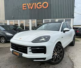 PORSCHE CAYENNE COUPE PORSCHE CAYENNE COUPÉ E-HYBRID 3.0 470CH - GARANTIE CONSTRUCTEUR 2028 - CAMERA 360