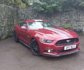 FORD MUSTANG GT FORD MUSTANG 5.0 V8 GT 2DR AUTO