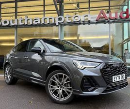 AUDI Q3 40 TDI AUDI Q3 2.0 TDI 40 BLACK EDITION SPORTBACK 5DR DIESEL S TRONIC QUATTRO EURO 6 (START/STOP) (193 PS)