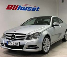 MERCEDES-BENZ C 180 COUPÉ /PANORAMA, NAVI /RÄNTA FR. 1,95%