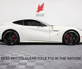 FERRARI F12 2013 FERRARI F12 BERLINETTA BASE 2DR COUPE