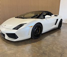 2010 LAMBORGHINI GALLARDO LP560-4 SPYDER