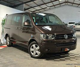 VOLKSWAGEN TRANSPORTER T5 VOLKSWAGEN MULTIVAN T5 2.0 TDI 180CH 4MOTION -HISTORIQUE COMPLET-DSG6-GARANTIE 6 MOIS-FINANCEMENT POSSIBLE-