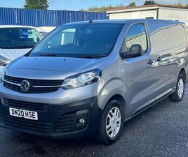 2020 VAUXHALL VIVARO 2.0TD 3100 L2H1 DYNAMIC