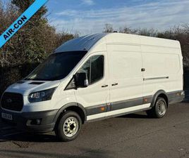 2018 18 FORD TRANSIT 2.0 TDCI 470 128BHP RWD L4 H2 XLWB JUMBO PANEL VAN (TWIN WH
