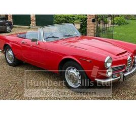 ALFA ROMEO 2600 SPIDER 1967 ALFA ROMEO SPIDER A VENDRE