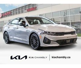 KIA K5 GT GRIS MAT CUIR ORANGE WOW