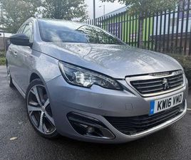 PEUGEOT 308 SW PEUGEOT 308 SW 1.6 BLUEHDI GT LINE EAT EURO 6 (START/STOP) 5DR