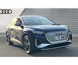 2025 AUDI Q4 E-TRON SPORTBACK 210KW 45 82KWH S LINE 5DR AUTO [LEATHER]