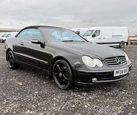 2004 MERCEDES-BENZ CLK 2.6 CLK240 AVANTGARDE CABRIOLET AUTO