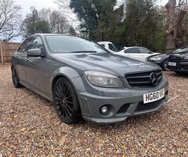 2011 MERCEDES-BENZ C-CLASS 6.3 C63 AMG SALOON 4D 7G-TRONIC