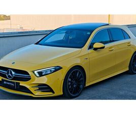 2019 MERCEDES A CLASS JAUNE AUTOMATIQUE, 7+ VITESSES IN I...