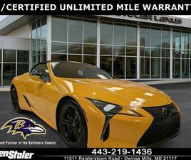 LEXUS LC LC 500 CERTIFIED 2025 LEXUS LC 500 BASE