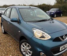 2014 NISSAN MICRA 1.2 ACENTA EURO 5 5DR HATCHBACK PETROL MANUAL