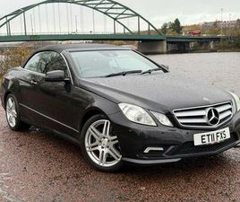 5.5 E500 V8 SPORT CABRIOLET G-TRONIC EURO 5 2DR