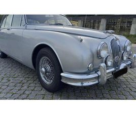 1961 JAGUAR MARK 2 GRIS MANUEL, 4 VITESSES CONDUITE À GAU...