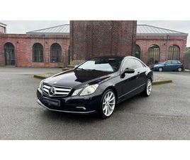 2009 MERCEDES E CLASS NOIR AUTOMATIQUE, 7+ VITESSES CONDU...