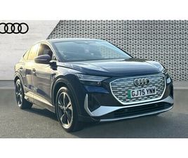 AUDI Q4 SPORTBACK E-TRON 45 AUDI Q4 AUDI Q4 SPORTBACK S LINE 45 E-TRON 210,00 KW