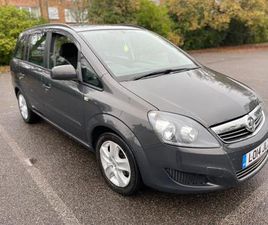 2014 VAUXHALL ZAFIRA 1.8I [120] EXCLUSIV 5DR MPV PETROL MANUAL