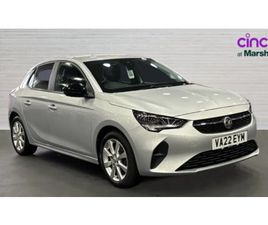 VAUXHALL CORSA 2022 VAUXHALL CORSA 1.2 SE EDITION 5DR