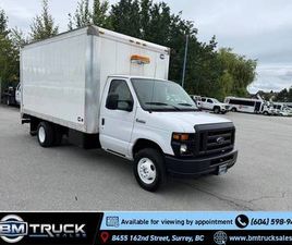 FORD E450 2013 FORD E-450 CUBE VAN / 14 FT BOX