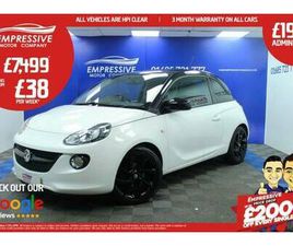 2018 68 VAUXHALL ADAM 1.2I ECOFLEX ENERGISED HATCHBACK 3DR PETROL MANUAL EURO 6