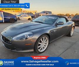 ASTON MARTIN DB9 VOLANTE 2007 ASTON MARTIN DB9 VOLANTE