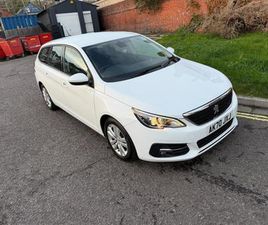 PEUGEOT 308 SW 2020 PEUGEOT 308 SW 1.5 BLUEHDI ACTIVE PREMIUM ESTATE 5DR DIESEL MANUAL EURO 6