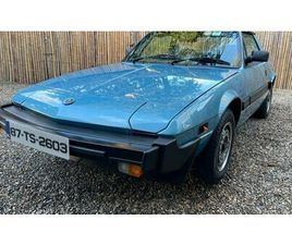 FIAT X 1/9 1987 FIAT X1/9 BLEU MANUEL, 5 VITESSES CONDUITE À DROITE...
