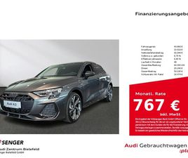 AUDI A3 SPORTBACK 35 TFSI A3 SPORTBACK S LINE TFSI S TRONIC DIGI-COCKPIT 4BI-ABHS25