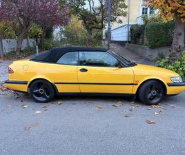 SAAB 900 CABRIOLET SAAB 900 2,0 TURBO MELLOW YELLOW CABRIOLET AUT. 2D