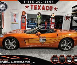 CORVETTE C6 CABRIOLET 2007 CHEVROLET CORVETTE CONVERTIBLE 6.0L INDIANAPOLIS 500 PACE CAR, RARE !