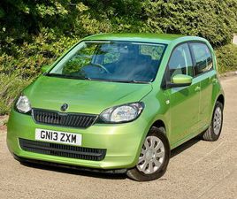 SKODA CITIGO 2013 SKODA CITIGO 1.0 SE (59BHP) 5D