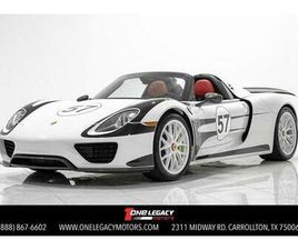 PORSCHE 918 SPYDER WEISSACH EDITION 2015 PORSCHE 918 SPYDER BASE W/WEISSACH PACKAGE