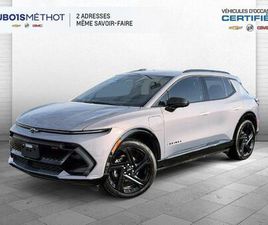 2024 CHEVROLET EQUINOX EV RS, EV 100% ELECTRIQUE, SIEGES VOLANT CHAUFFANTS