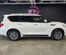 INFINITI QX80 2024 INFINITI QX80 LUXE WHITE V8 5.6L AWD LEATHER SEATS SUNROOF BOSE