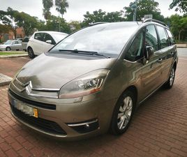 CITROËN C4 GRAND PICASSO 1.6HDI (DIESEL) CAIXA AUTOMÁTICA 7 LUGARES OUTUBRO/07