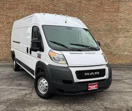 DODGE RAM PROMASTER 2021 RAM PROMASTER DODGE 3500 159 WB 3DR HIGH ROOF CARGO VAN FULL-SIZE