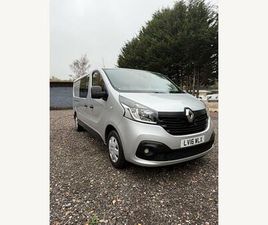 RENAULT TRAFIC 1.6 DCI ENERGY 29 BUSINESS+ CREW VAN LWB EURO 5 (START/STOP) 5DR