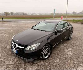 MERCEDES CLASSE E COUPE E 350 CLASSE E - C207 COUPE AUTO 34.000 KM CERTIFICATI