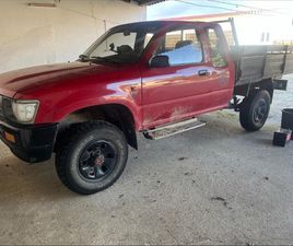 TOYOTA HILUX TOYOTA HILUX MERCADORIAS JULHO/98