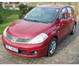 NISSAN TIIDA NISSAN TIIDA 1.6 110 KM BENZYNA