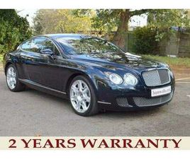 BENTLEY CONTINENTAL GTC 2008 BENTLEY CONTINENTAL 6.0 W12 2DR AUTO COUPE PETROL AUTOMATIC