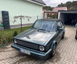 VW GOLF 1 CABRIO ETIENNE AIGNER GRÜN