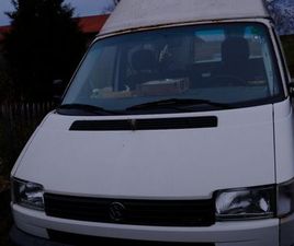 VW T4 MIT HOCHDACH UND LANGEM RADSTAND