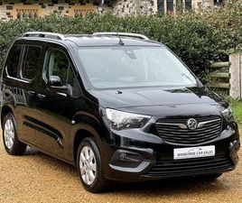 VAUXHALL COMBO 2022 VAUXHALL COMBO LIFE 1.5 SE (100PS)