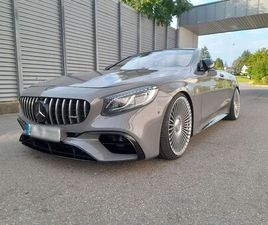 MERCEDES CLASSE S CABRIOLET S 500 MERCEDES-BENZ S 500 CABRIOLET - AMG 63 VOLLAUSSTATTUNG