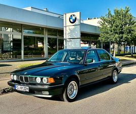 BMW SERIE 7 730 BMW BMW E32 730I SCHALTGETRIEBE ISLANDGRÜN INN...