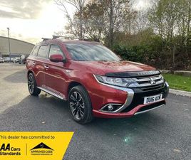 MITSUBISHI OUTLANDER 2016 (16) - 2.0H 12KWH GX4H CVT 4WD EURO 6 (START/STOP) 5DR